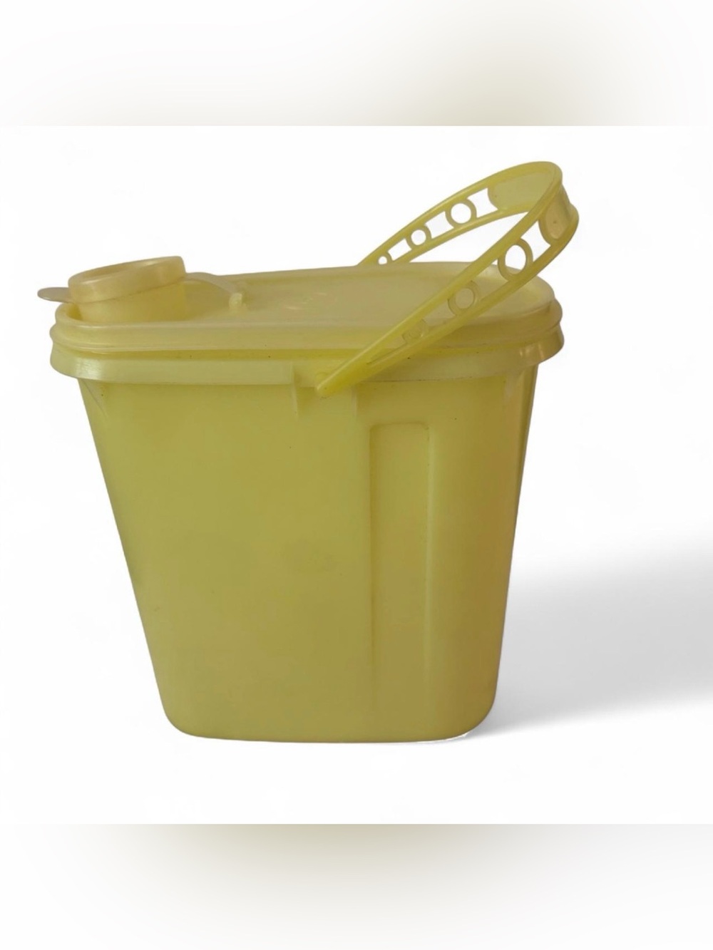 Vintage Yellow “Beverage Buddy” Tupperware Pitcher